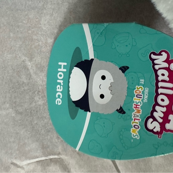 Squishmallows Gray and Black Plush - Picture 2 of 2